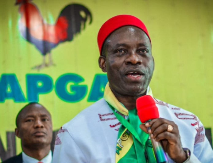 Soludo begs residents to vote APGA in state assembly poll